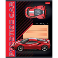 Тетрадь А5 12л кл. Hatber "Автопрестиж", белизна 98%