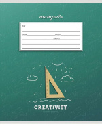 Тетрадь А5 12л кл. Проф-Пресс "Классика и креатив - 2"