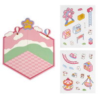 Наклейки-румбокс д/создания миниатюрных сцен 12,5*15см "Микс-дизайн 3" Наклейки-румбокс д/создания миниатюрных сцен 12,5*15см "Микс-дизайн 3"