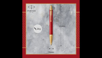 Parker IM Premium Шариковая ручка K318 Red GТ M синие чернила