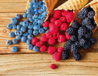 Календарь Трио  295*720мм на 2026г.  Ягоды в рожках, объем