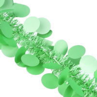 Мишура d= 10см, 2м, ПВХ, 4 цвета