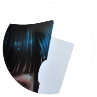 Папка уголок А4 "Зеркало души" 220*310мм, пластик, УФ-печать