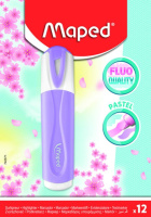 Текстовыделитель  MAPED FLUO PEP'S CLASSIC  сиреневый 1-5мм, ПАСТЕЛЬ