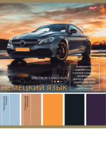 Тетрадь предметная А5 Немецкий язык "Pantone" 36л, кл., белизна 92%