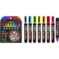 Набор маркеров меловых "Chalk Creative" 8цв. 3-5мм, двухсторон. сменный наконечник