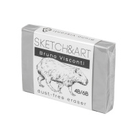 Ластик  BV "Sketch and Art. Художественный 4В/6В" 3,8*5,5*0,94см