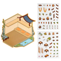 Наклейки-румбокс д/создания миниатюрных сцен 12,5*15см "Микс-дизайн 3" Наклейки-румбокс д/создания миниатюрных сцен 12,5*15см "Микс-дизайн 3"