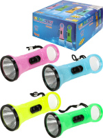 Брелок - фонарик  "Походный" 11см . 4 цвета ассорти