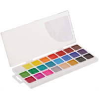 Акварельные краски 24цв. Классическая, пласт/уп, б/к, медовая