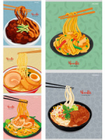 Тетрадь А5 48л кл. Проф-Пресс "Блюдо из спагетти" твин-лак, белизна 100%