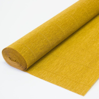 Бумага флористическая 50*250 180 г/м рулон креп Песочный