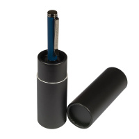 Ручка в футляре "Venezia Pragmatico. Синяя" шарик., 1,0мм, металл., синие чернила