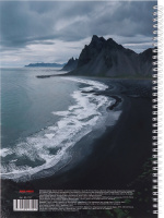 Тетрадь А4 7БЦ  80л кл. гребень "Скалистое побережье" глянц.лам.