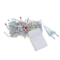 Гирлянда электрическая 10м 80LED светодиодная, 8 режимов, 220В, мультицвет