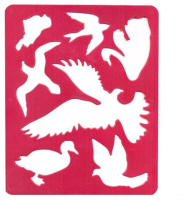 Трафарет "Птицы"