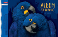 Альбом А4 32л гребень "Ассорти. Выпуск 2"  пл. 100 гр/м