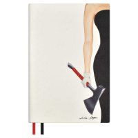 Ежедневник недат. А5 160л., кож.зам., мягк.пер. "Наппа Юлия Доган. Crisis exiting" тиснен., ляссе