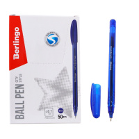 Ручка шариковая Berlingo "City Style" синяя, 0,7мм