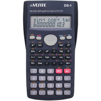 Калькулятор  10+2 разр. deVENTE научный, для ЕГЭ,ОГЭ, серо-синий