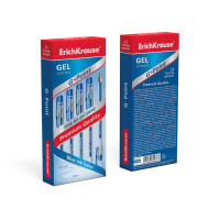 Ручка гелевая EK G-POINT синяя, 0,38мм, игольч.наконеч.