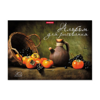 Альбом А4 30л  клеевой кор. "Хурма и виноград"