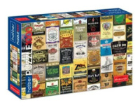 Пазлы 1000 элементов  680*480мм. "Ностальгия. Крепкие напитки из СССР" Premium