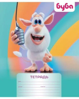 Тетрадь А5 12л лин.узкая Hatber "Буба", белизна 100%