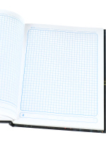 Блокнот А5 5БЦ 120л "На контрасте - 7" кл., глянц.лам.