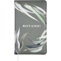 Планинг недат. 100*170мм  80л.,кожзам "Botanic" оливковый, 70м/г2