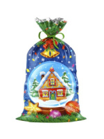 Пакет для конфет 20*35см (20мк) "Снежный шар" ВОРР