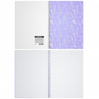 Тетрадь А4  80л кл. гребень Erich Krause " Lavender" пластик. обложка
