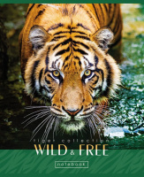 Тетрадь А5  60л кл. Hatber "Дикие и свободные"