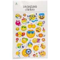 Набор наклеек "Ассорти", 15*21см пластик, объемные