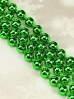 Бусы декоративные 2,8м, пластик, "Яркий праздник" в инд. упаковки, зеленые