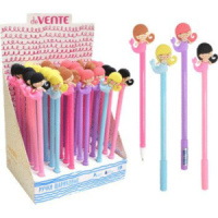 Ручка шар. deVENTE. Mermaid 0,7мм, синие чернила