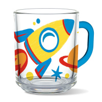 Кружка под роспись "Космос" 8+