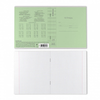 Тетрадь А5 24л кл. Erich Krause  пласт.обл. "Классика CoverPrо", зеленая