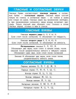 Шпаргалка-наклейка 210*162мм "Все правила по русскому языку"
