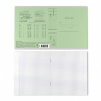 Тетрадь А5 18л кл. Erich Krause  пласт.обл. "Классика CoverPrо", зеленая