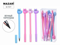 Карандаш вечный Mazari  "Котики" (цена за шт.)