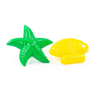 Формочки "Морская звезда, ракушка"