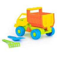 Набор игрушек. Автомобиль "Кузя", лопатка, грабельки.
