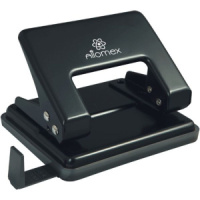 Дырокол ATTOMEX 20 лист, металл, черный