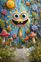 Блокнот-перевертыш А6  80л гребень "Забавные малышки" кл.