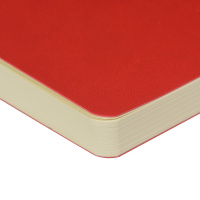 Скетчбук А5 100л., сшивка,100гр/м2, "SKETCHBOOK Sketch&Art. Original. Красный" бежевая, мягк.обл.