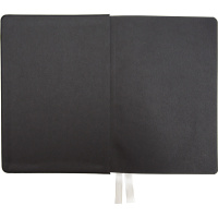 Ежедневник дат. 2026г А5 deVENTE Rebecca 336стр.,черный форзац, тв.обложка, кожзам,2ляссе, черный