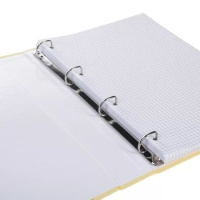 Тетрадь  А4  80л кл. на кольцах Hatber "NEWtone PASTEL. Лунный камень" софт-тач