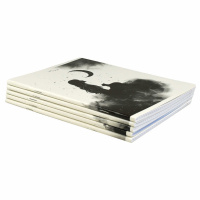 Тетрадь А5 48л кл. Феникс+ "Девушка с черным котом" выб.твин-лак, бел.100%