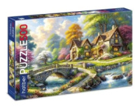 Пазлы  500 элементов  480*330мм. "Живописный уголок" Premium